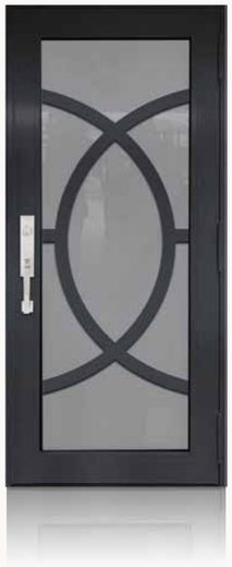 Single Bronze № 03 — decorative door panel design TD-SD-B03