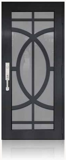 Single Bronze № 10 — decorative door panel design TD-SD-B10