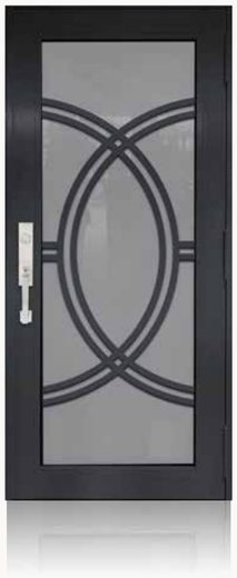 Single Bronze № 13 — decorative door panel design TD-SD-B13