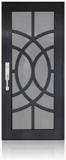 Single Bronze № 20 — decorative door panel design TD-SD-B20