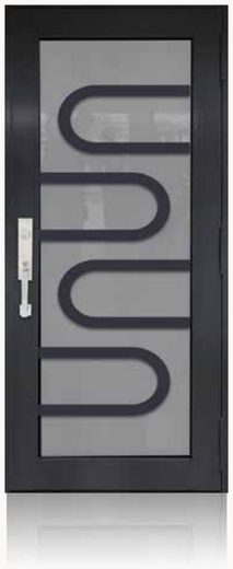 Single Bronze № 23 — decorative door panel design TD-SD-B23