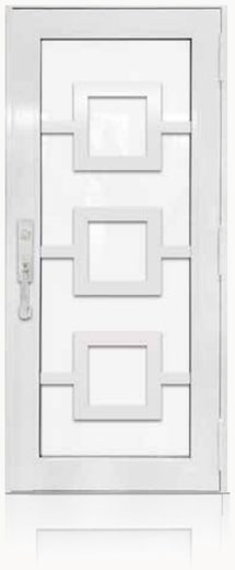 Single White № 02 — decorative door panel design TD-SD-W02