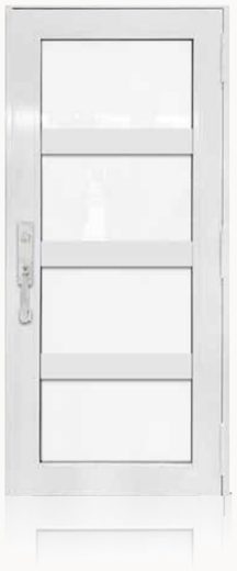 Single White № 06 — decorative door panel design TD-SD-W06
