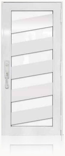 Single White № 16 — decorative door panel design TD-SD-W16