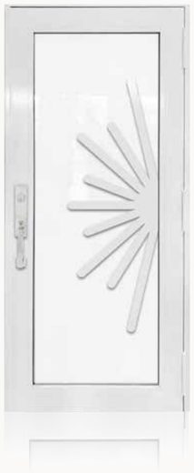 Single White № 25 — decorative door panel design TD-SD-W25