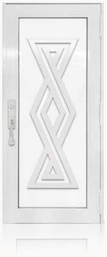 Single White № 27 — decorative door panel design TD-SD-W27