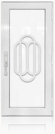 Single White № 30 — decorative door panel design TD-SD-W30