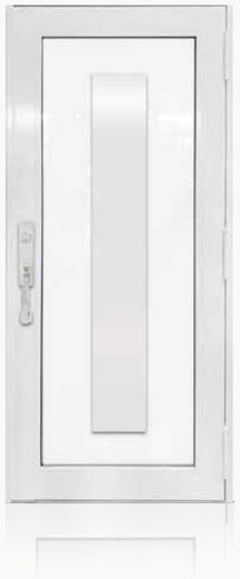Single White № 37 — decorative door panel design TD-SD-W37