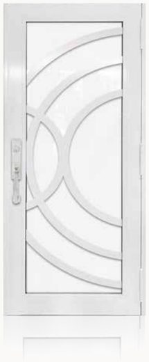 Single White № 51 — decorative door panel design TD-SD-W51