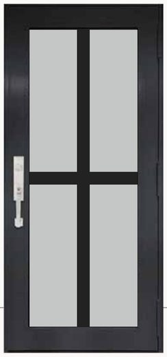 Single Bronze № 62 — decorative door panel design TD-SD-B62