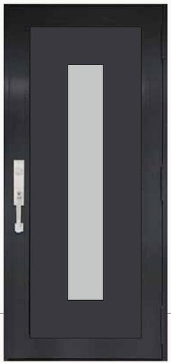 Single Bronze № 72 — decorative door panel design TD-SD-B72