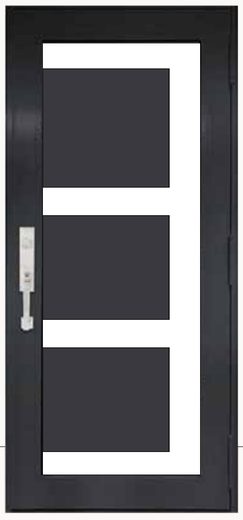 Single Bronze № 85 — decorative door panel design TD-SD-B85
