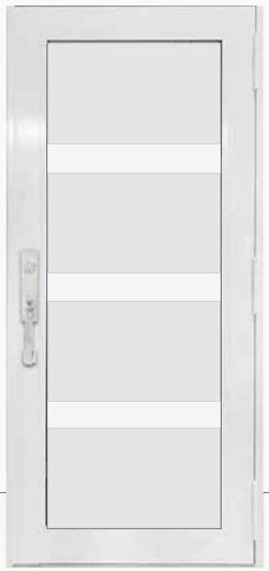 Single White № 71 — decorative door panel design TD-SD-W71