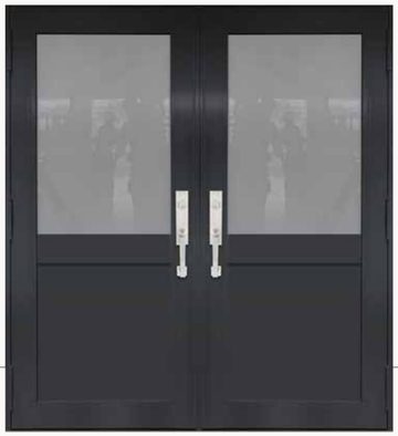 Double Bronze № 40 — decorative door panel design TD-DED-B40