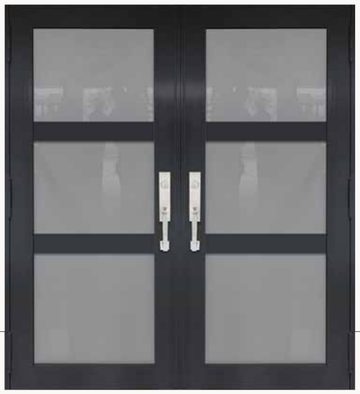 Double Bronze № 52 — decorative door panel design TD-DED-B52