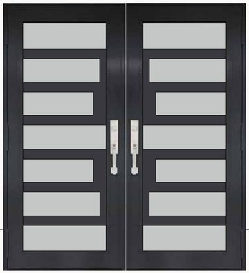 Double Bronze № 67 — decorative door panel design TD-DED-B67