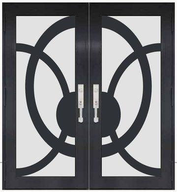 Double Bronze № 81 — decorative door panel design TD-DED-B81